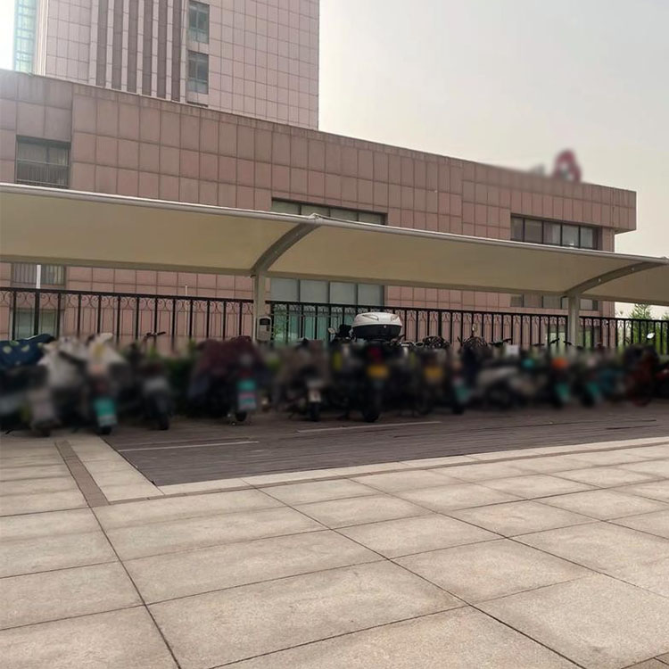 安岳县膜结构电动车棚