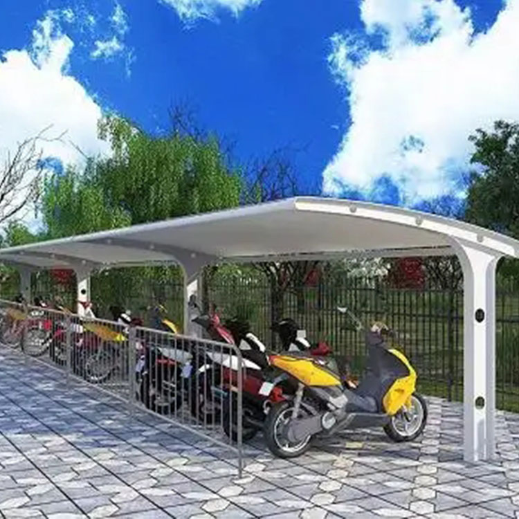 安岳县膜结构电动车棚